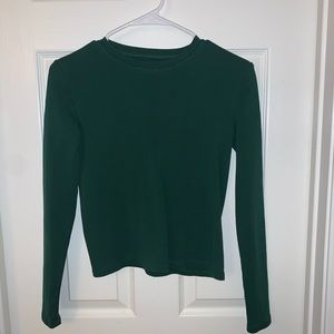Brandy Melville Santana Top Green